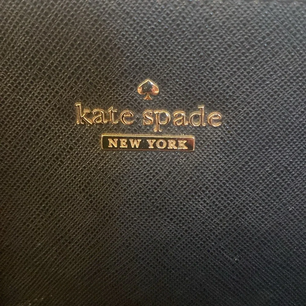 Kate Spade black Cameron Street Lucie crossbody bag purse adjustable strap